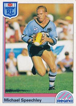 1992 Regina NSW Rugby League #128 Michael Speechley Front